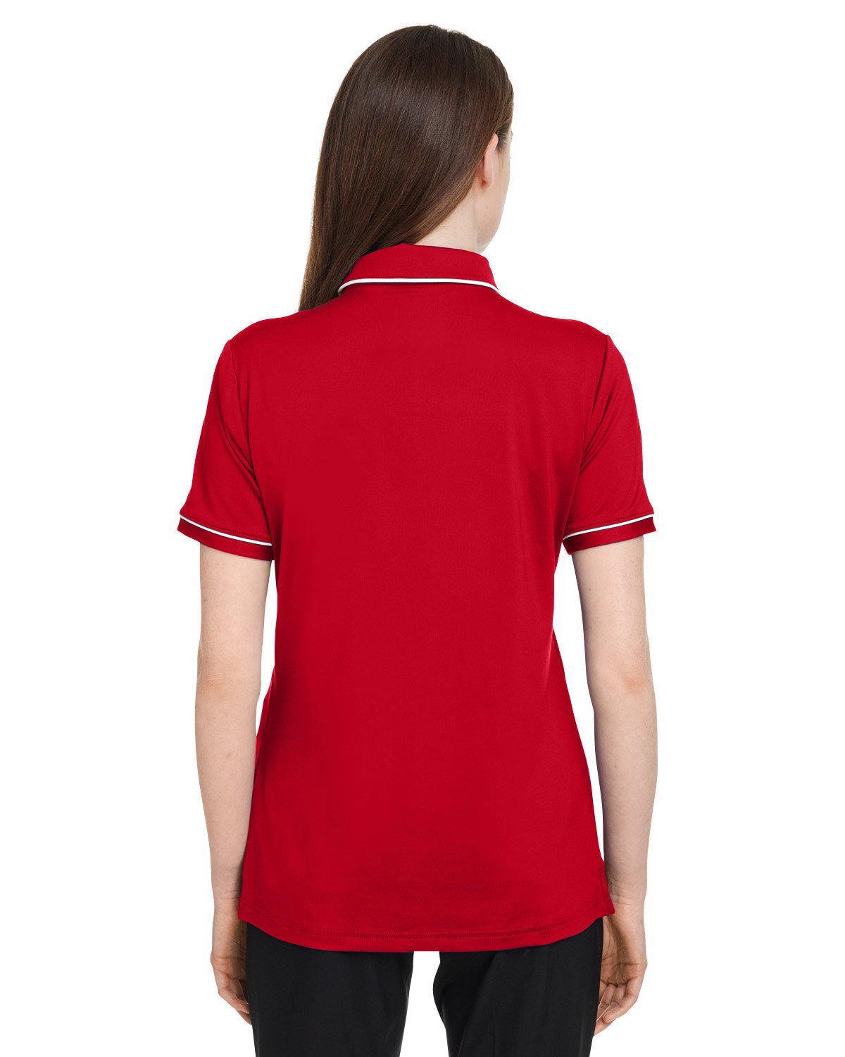 Ladies' Tipped Teams Performance Polo