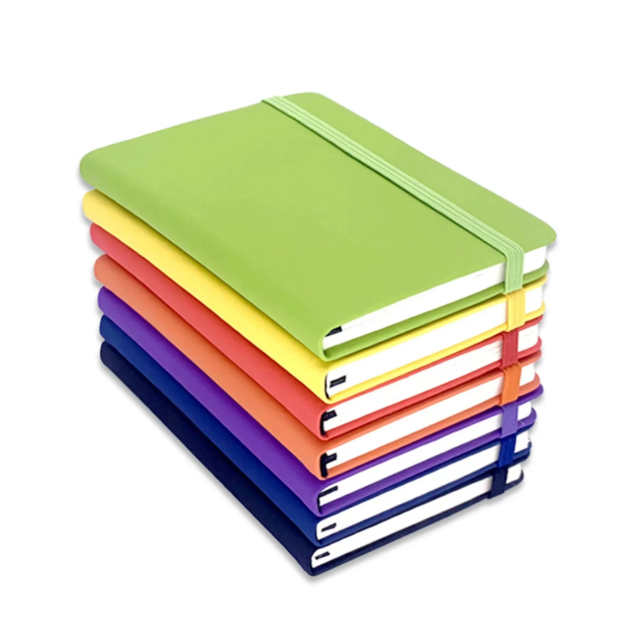 A5 PU Leather Notebook With Elastic Strap 2