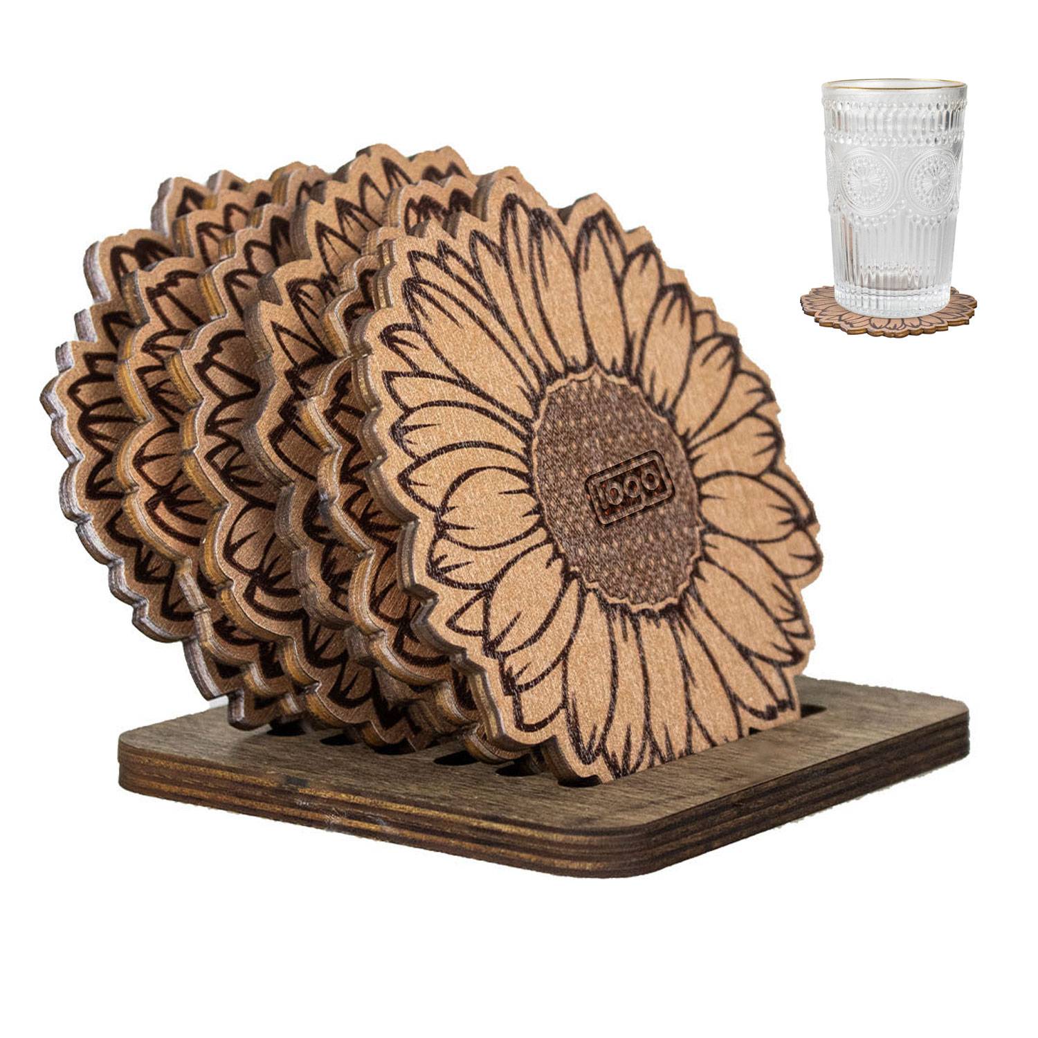 Sunflower Coaster