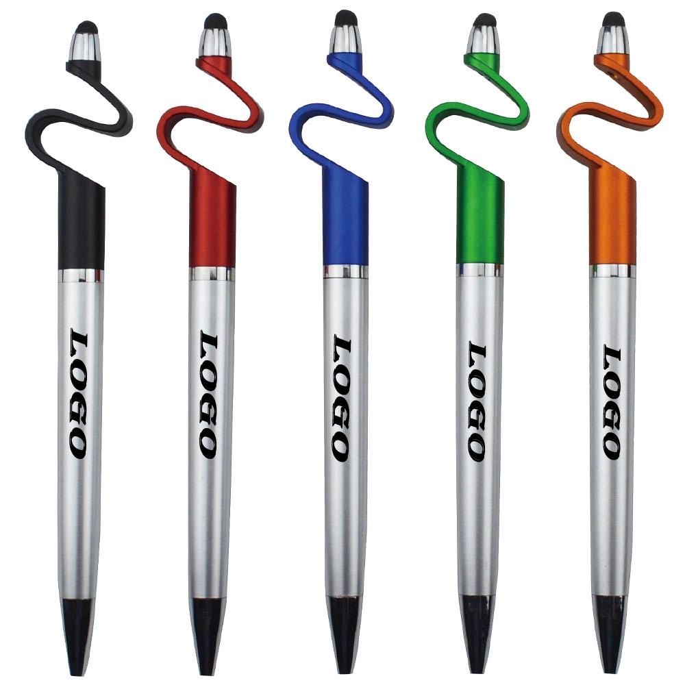 Custom Multi-Functional Office & School Pen with Stylus 5