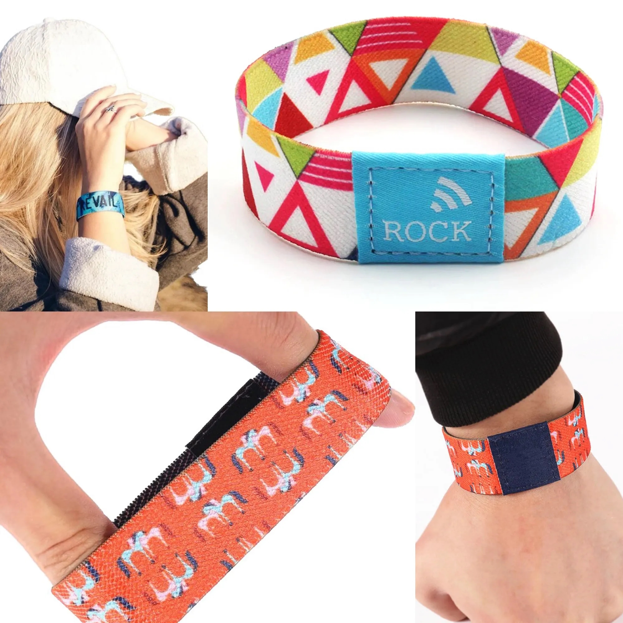 Full color Arm Bands for Events 1