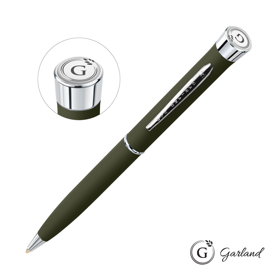 Garland® Freedom Ballpoint Pen - Chrome Accent 22