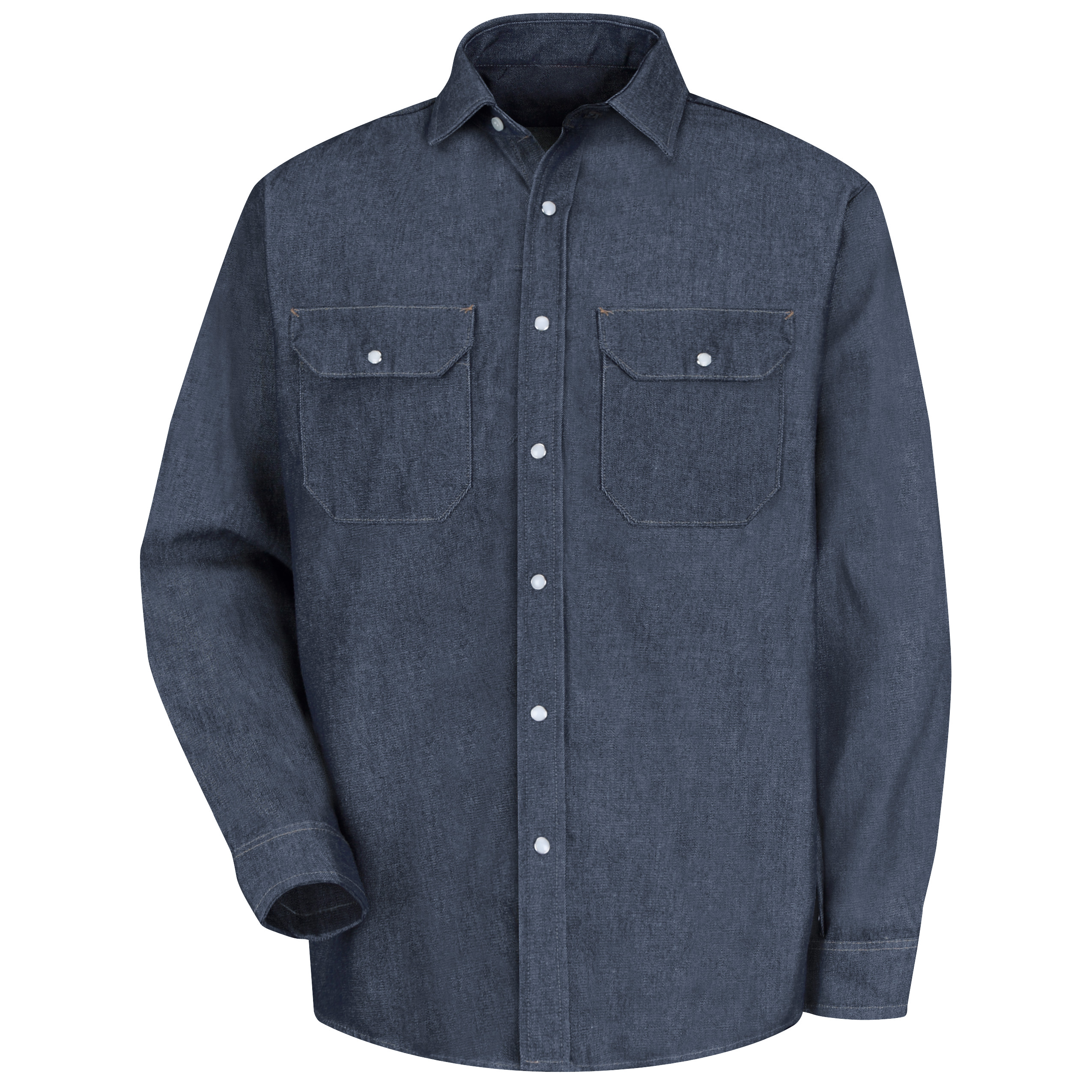 Red Kap® Men's Long Sleeve Deluxe Denim Shirt 2
