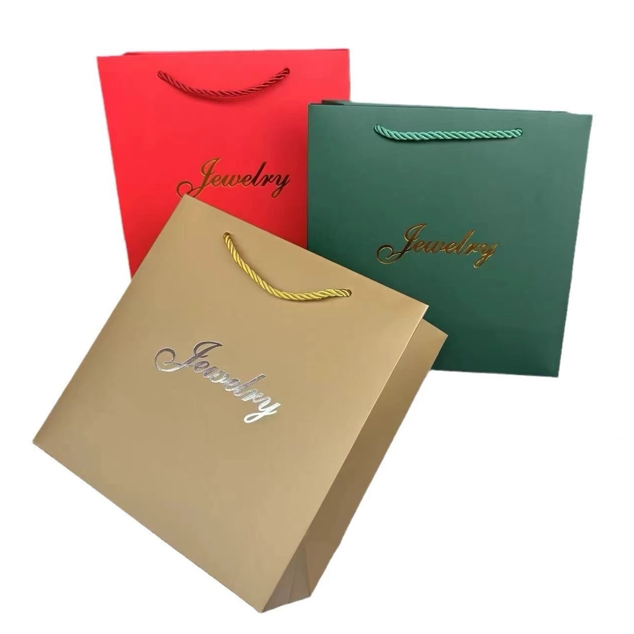 Foldable Laminated Paper Gift Bags 2