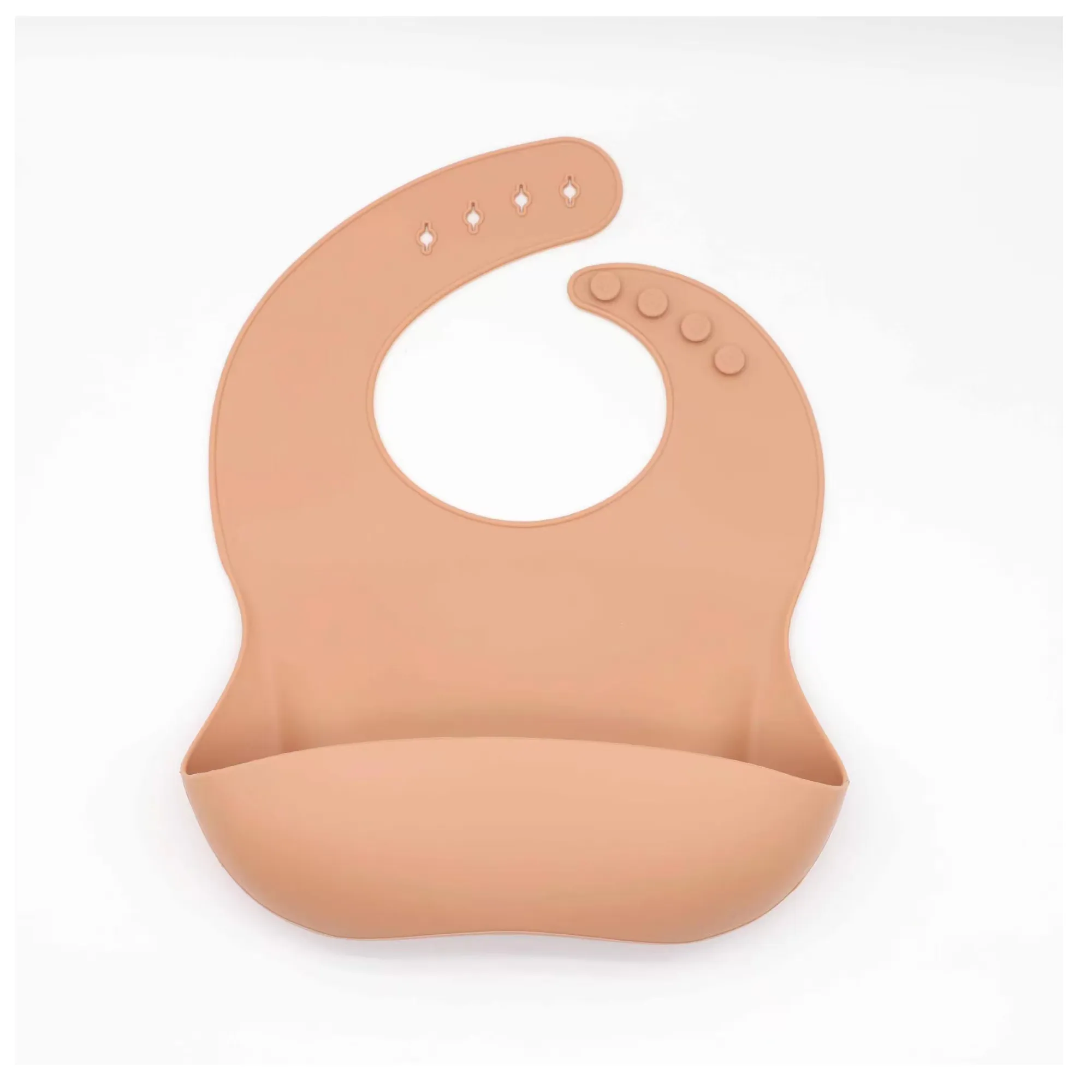 Waterproof Silicone Easily Wipes Clean Baby Bib Customize 12