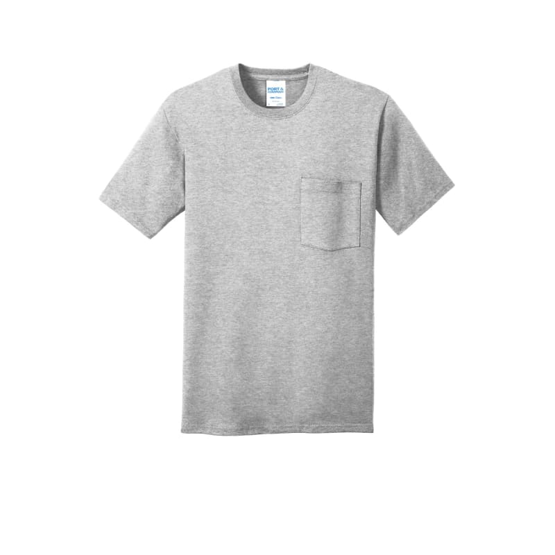 Port & Company Core Cotton Pocket Tee. 95