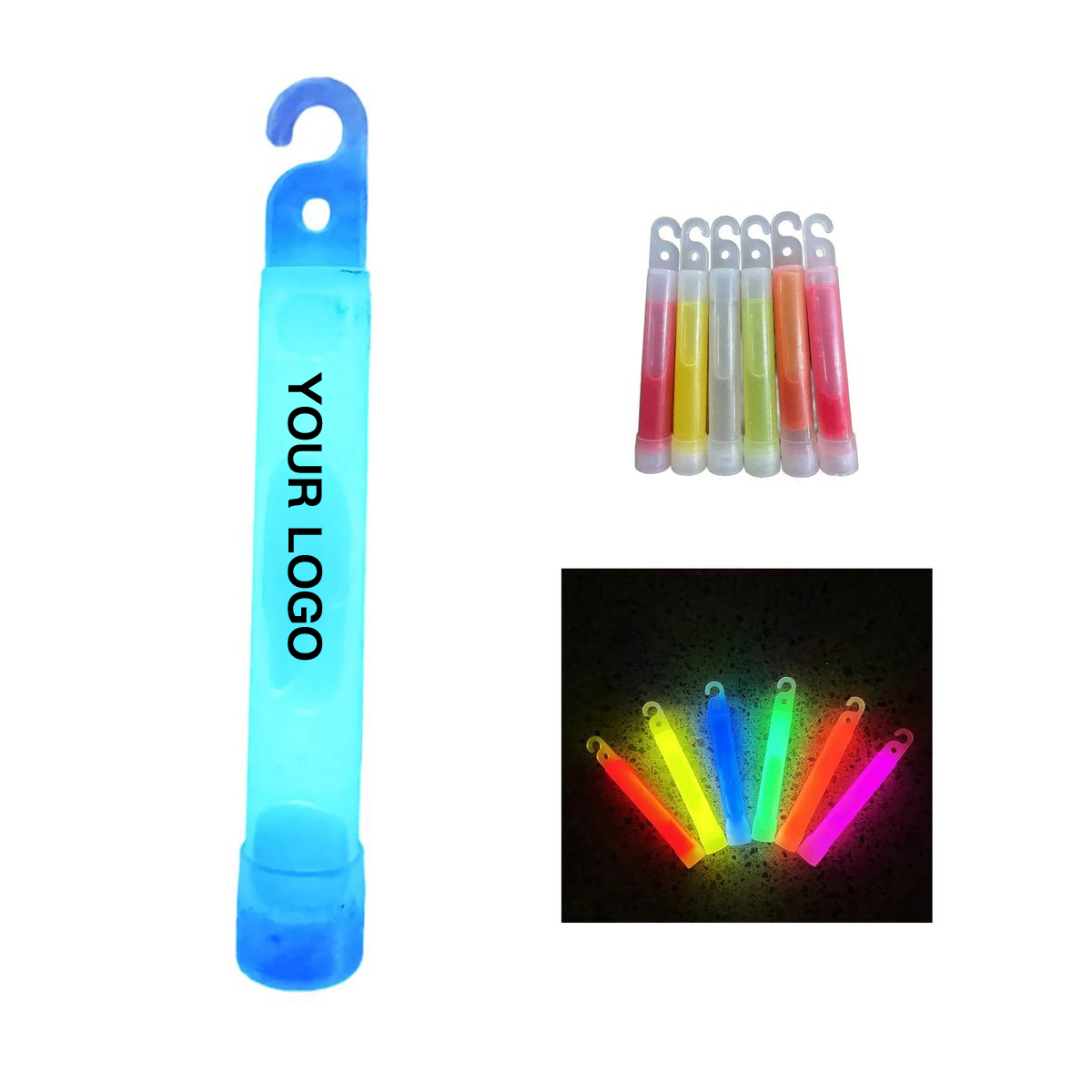 4 Inch Plastic Light Stick for Nighttime Fun 2