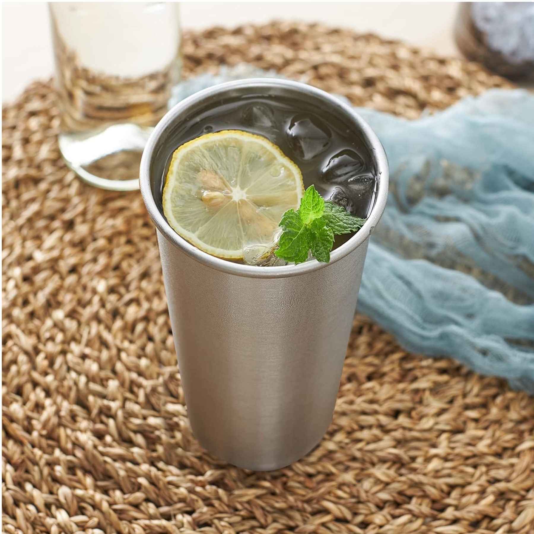 16Oz Stainless Steel Pint Cup 1