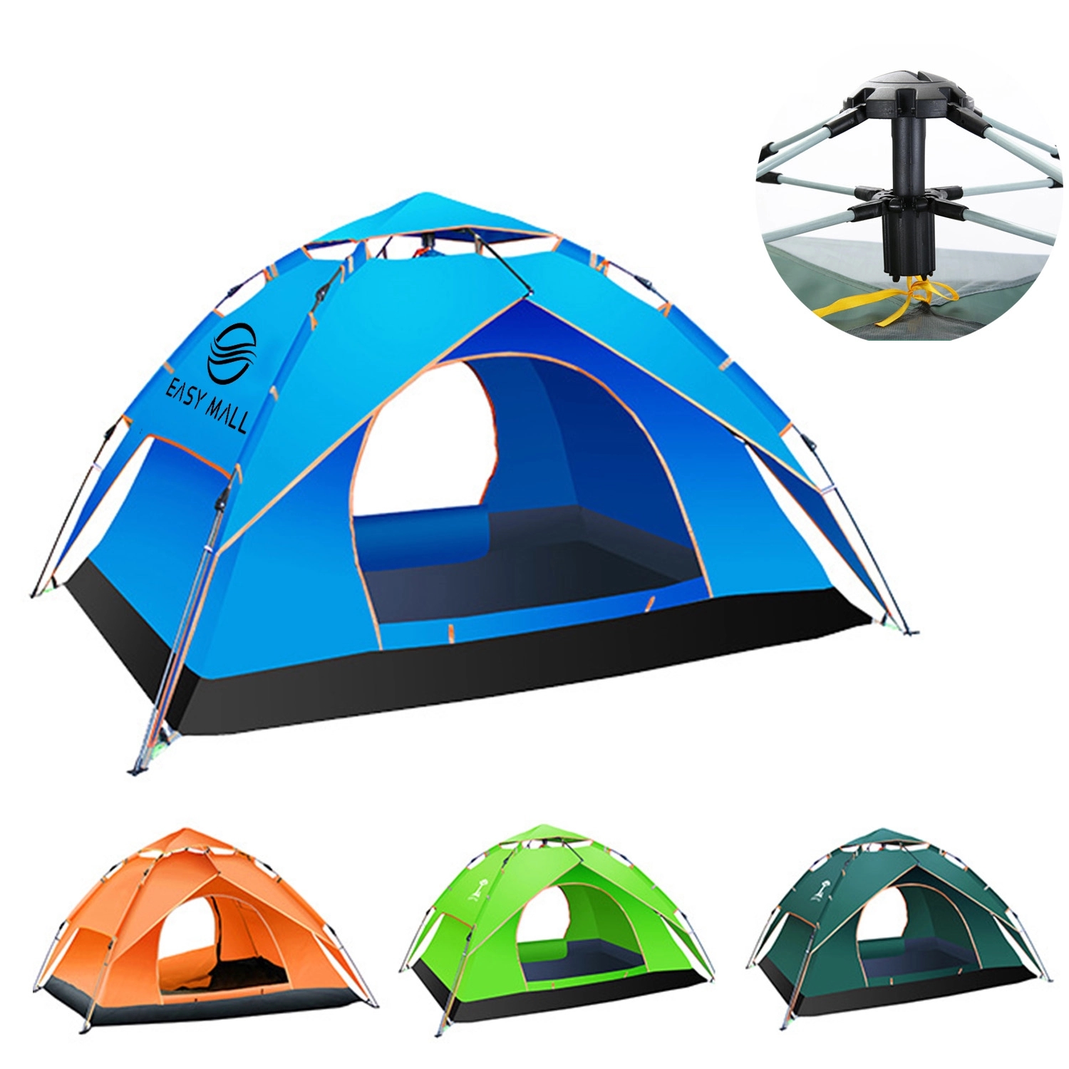 Outdoor Double Door Camping Tent 2