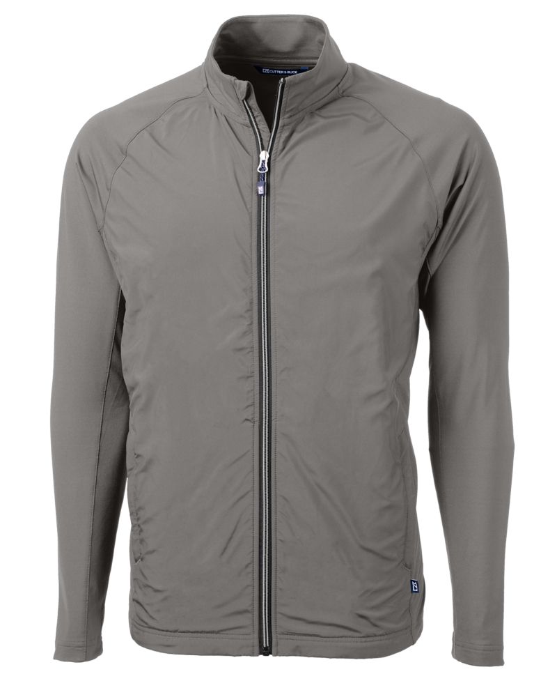 Cutter & Buck Adapt Recycled Soft Knit Stretch Mens Hybrid Full Zip Jacket 67
