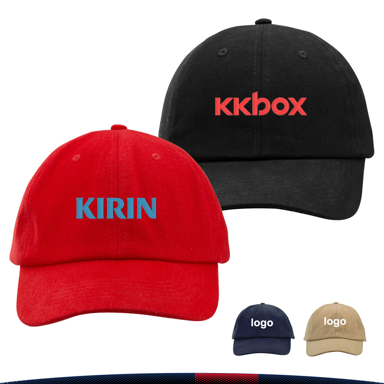 Jerrold 6 Panel Unconstructed Baseball Cap 4