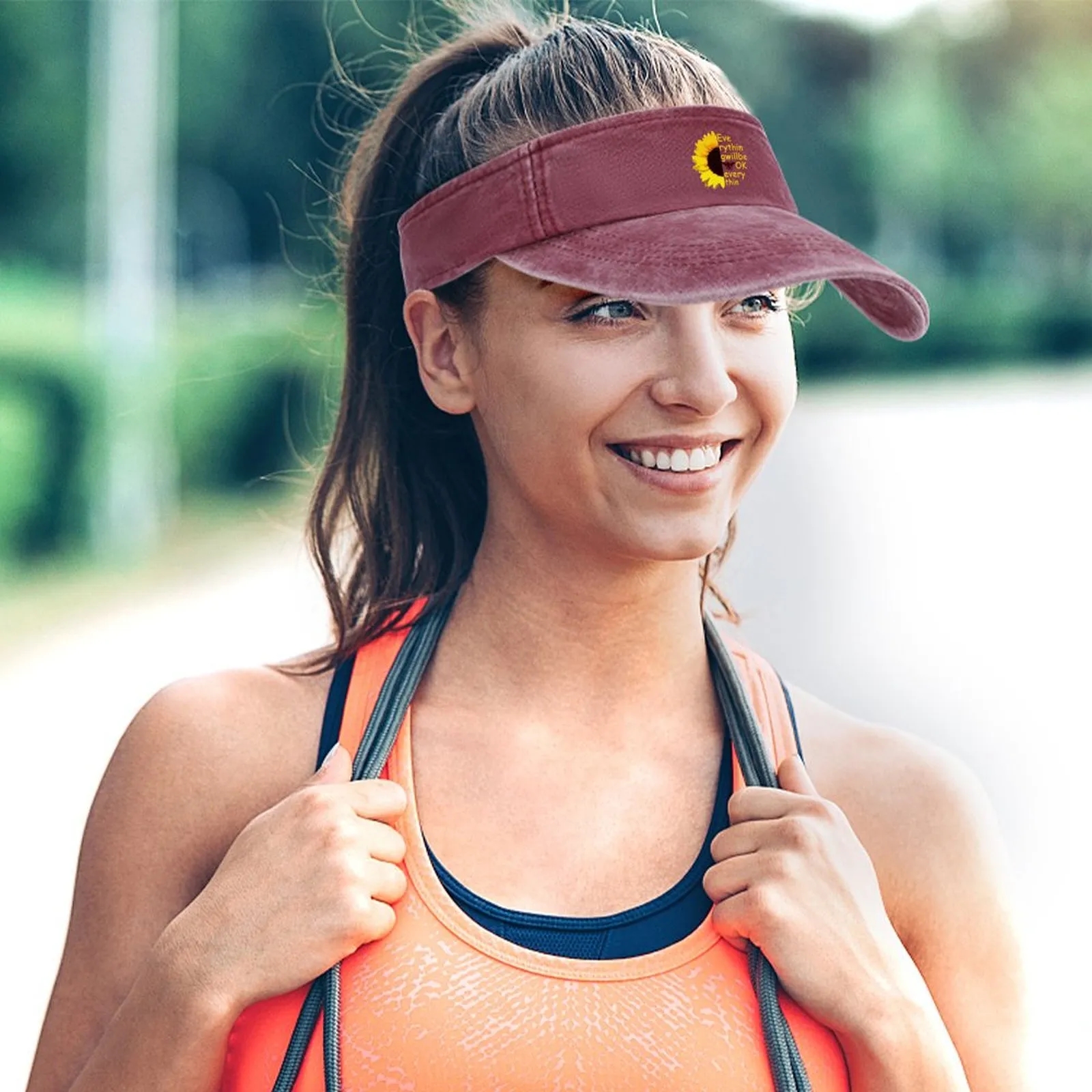 Adjustable Running Cap with UV Protection 6