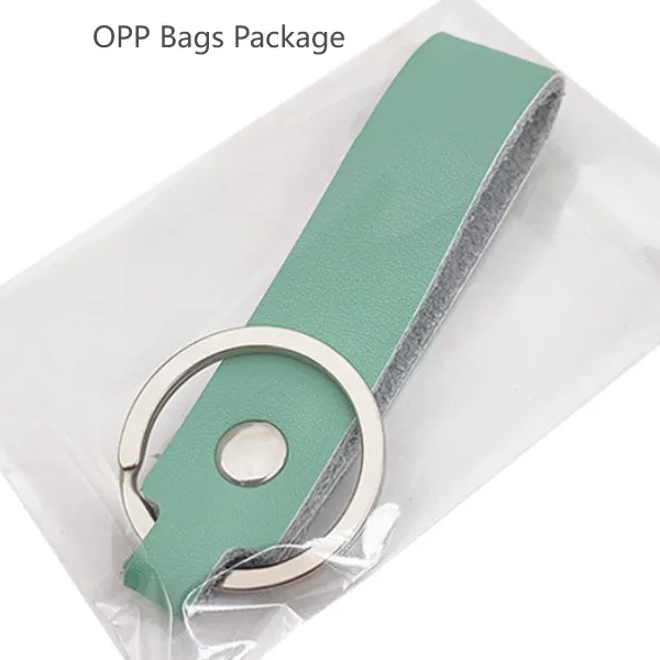 Classic Metal Leather Key Chain 1