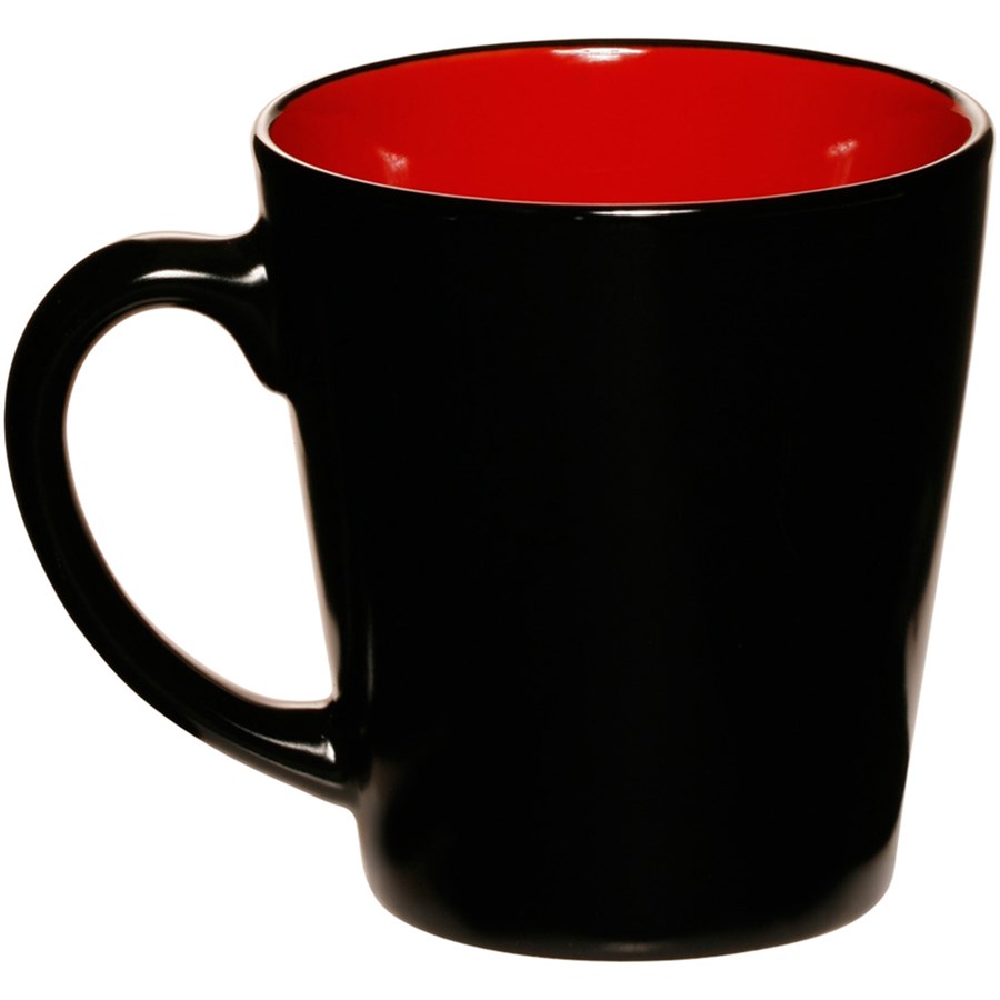 Two-Tone Latte Custom Mugs, 12 oz. 10