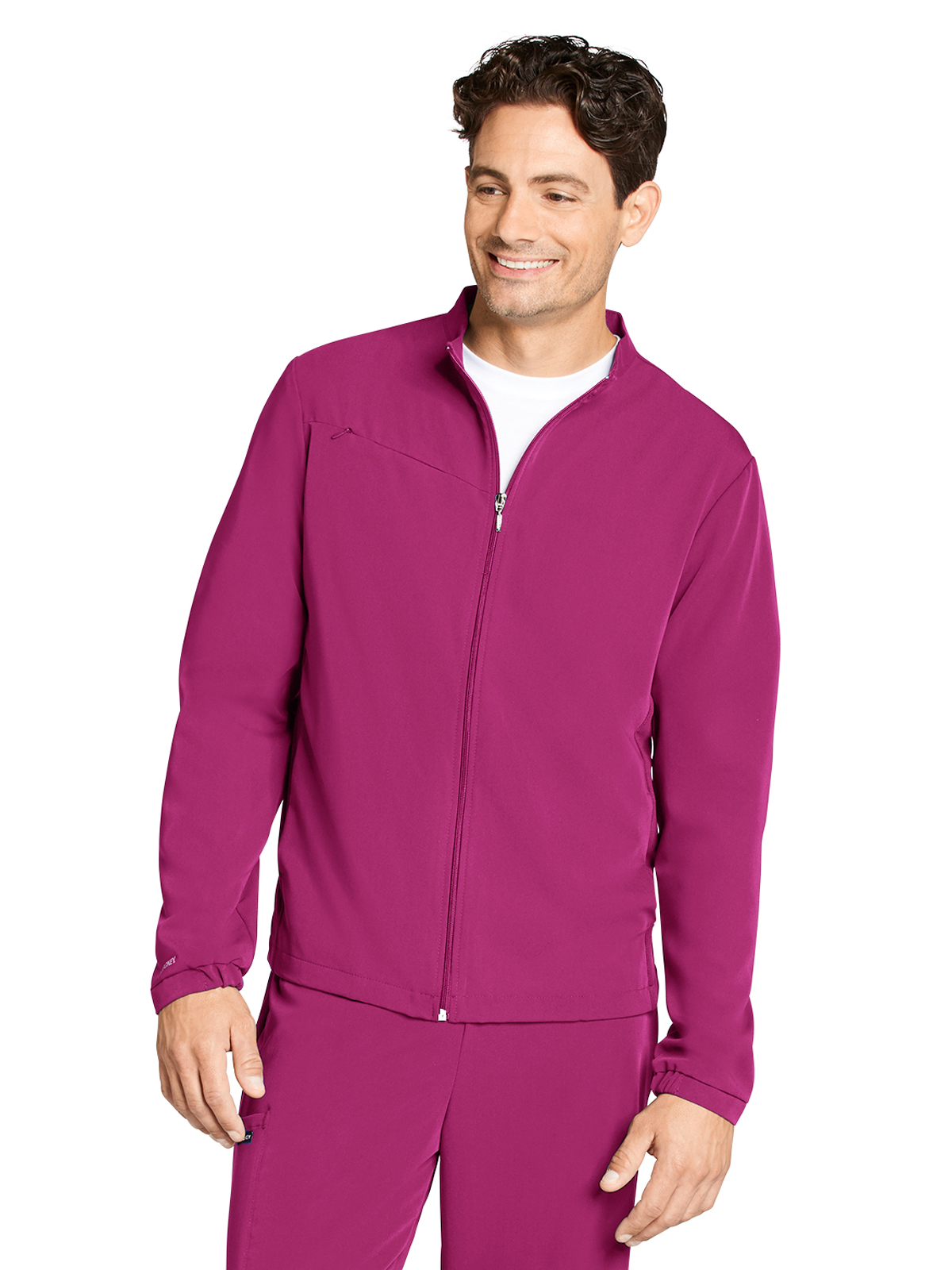 Jockey - Unisex 3-Pocket Zip Front Jacket 16