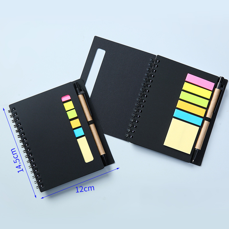 A6 Notebook W/ Pen & Sticky Notes 7