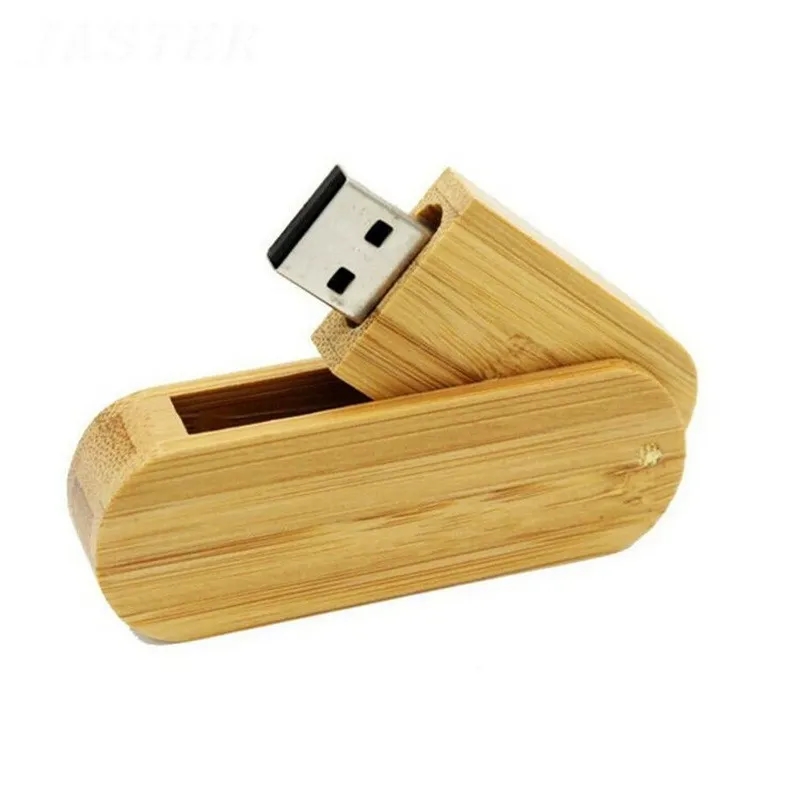 Wooden Oval 16Gb Usb Flash Drive 4