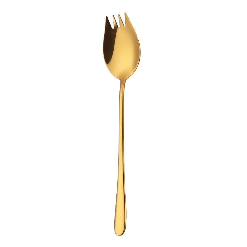 2 in 1 Stainless Steel Spoon with Fork 3