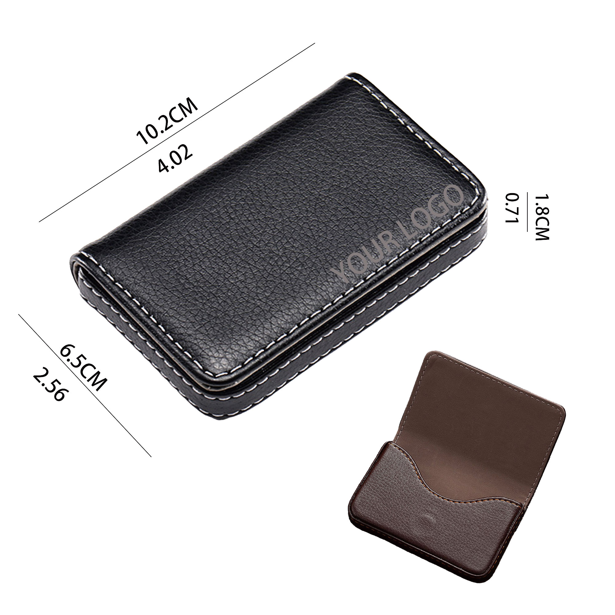 PU Leather Cardholder for Business 2