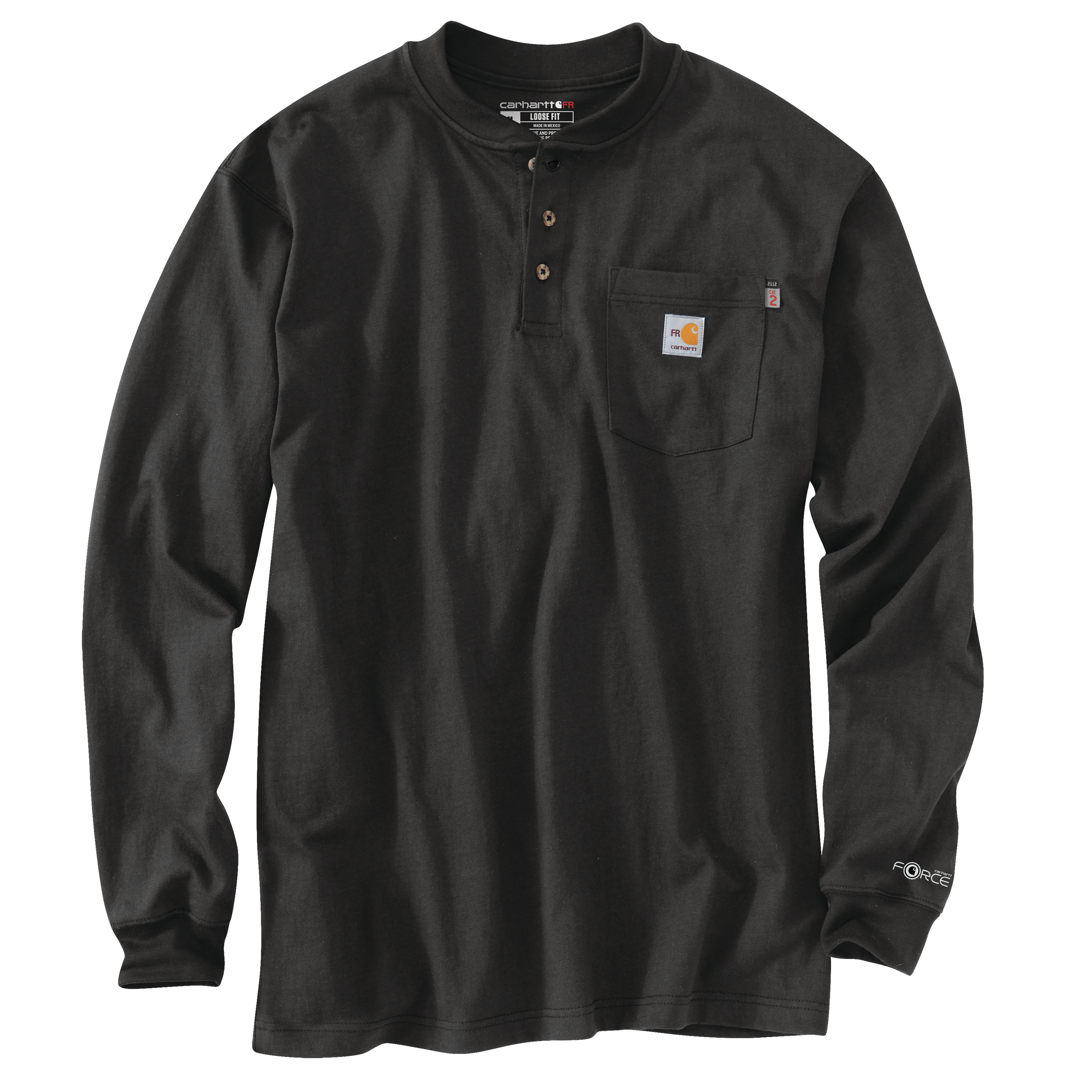 Carhartt  Mens FR Force Dearborn Loose LS Henley 11