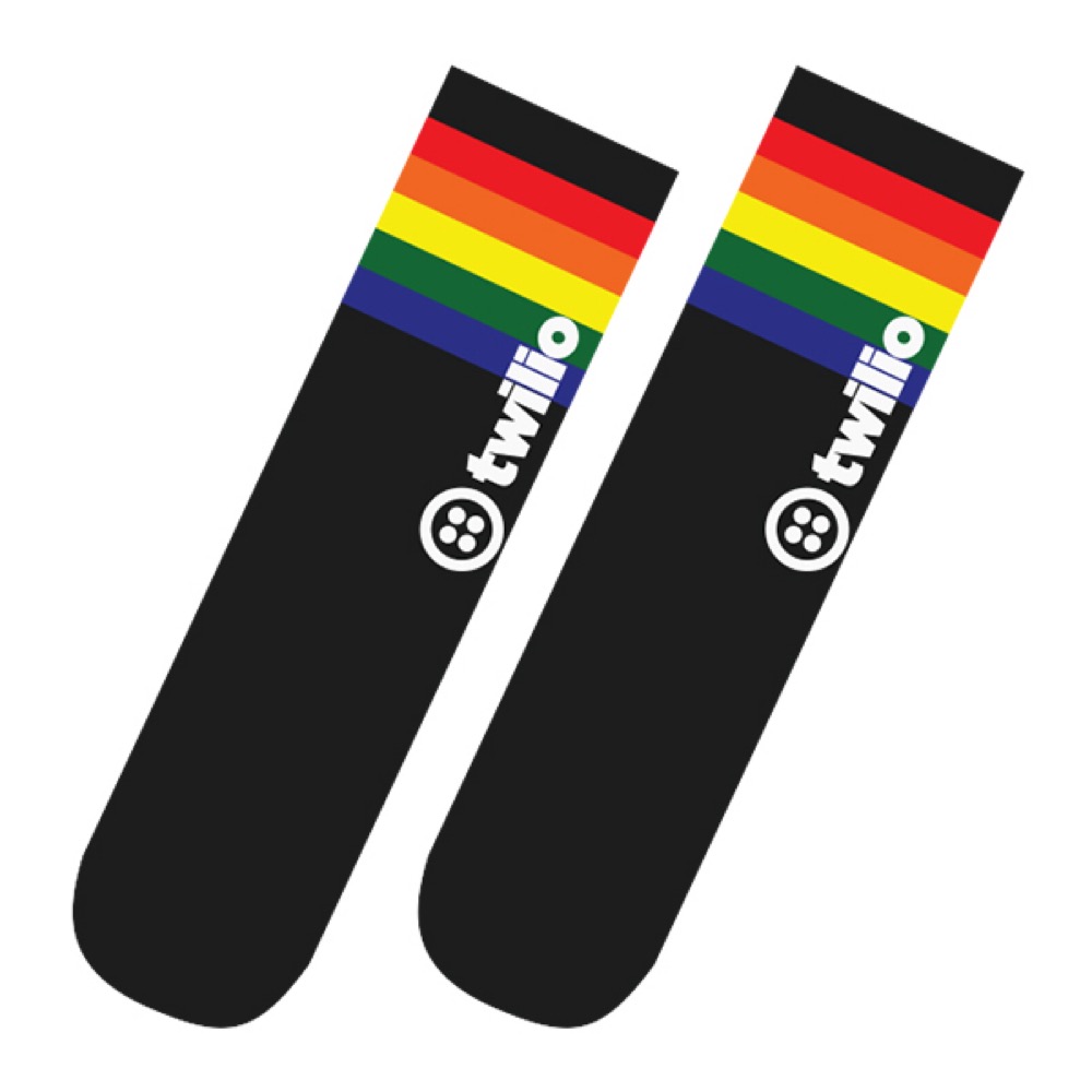 Full Color Calf Socks 7