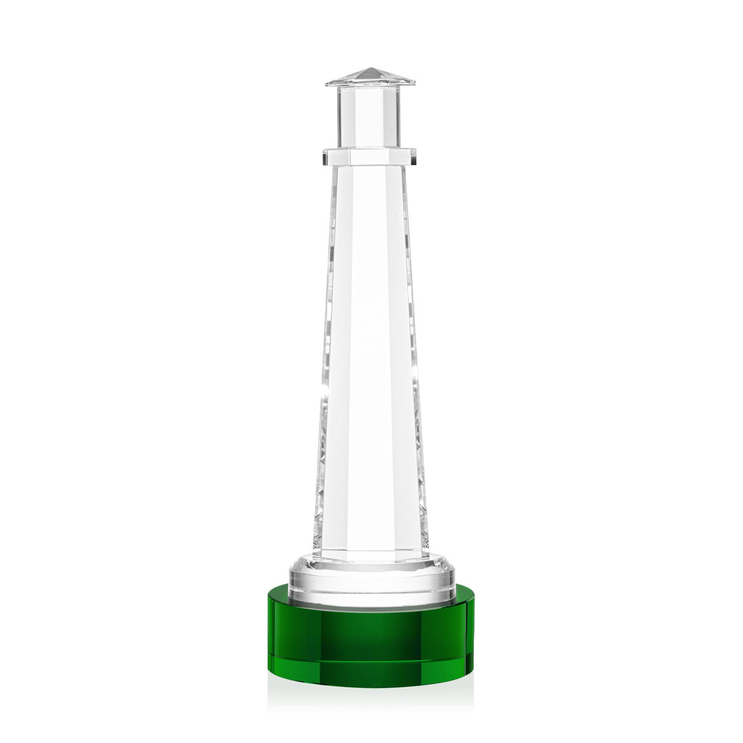 Lighthouse Award on Stanrich Base - Green 11