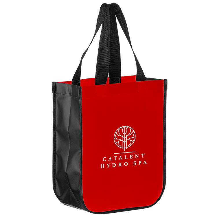 Matte Laminated Tote Bag with Rounded Corners