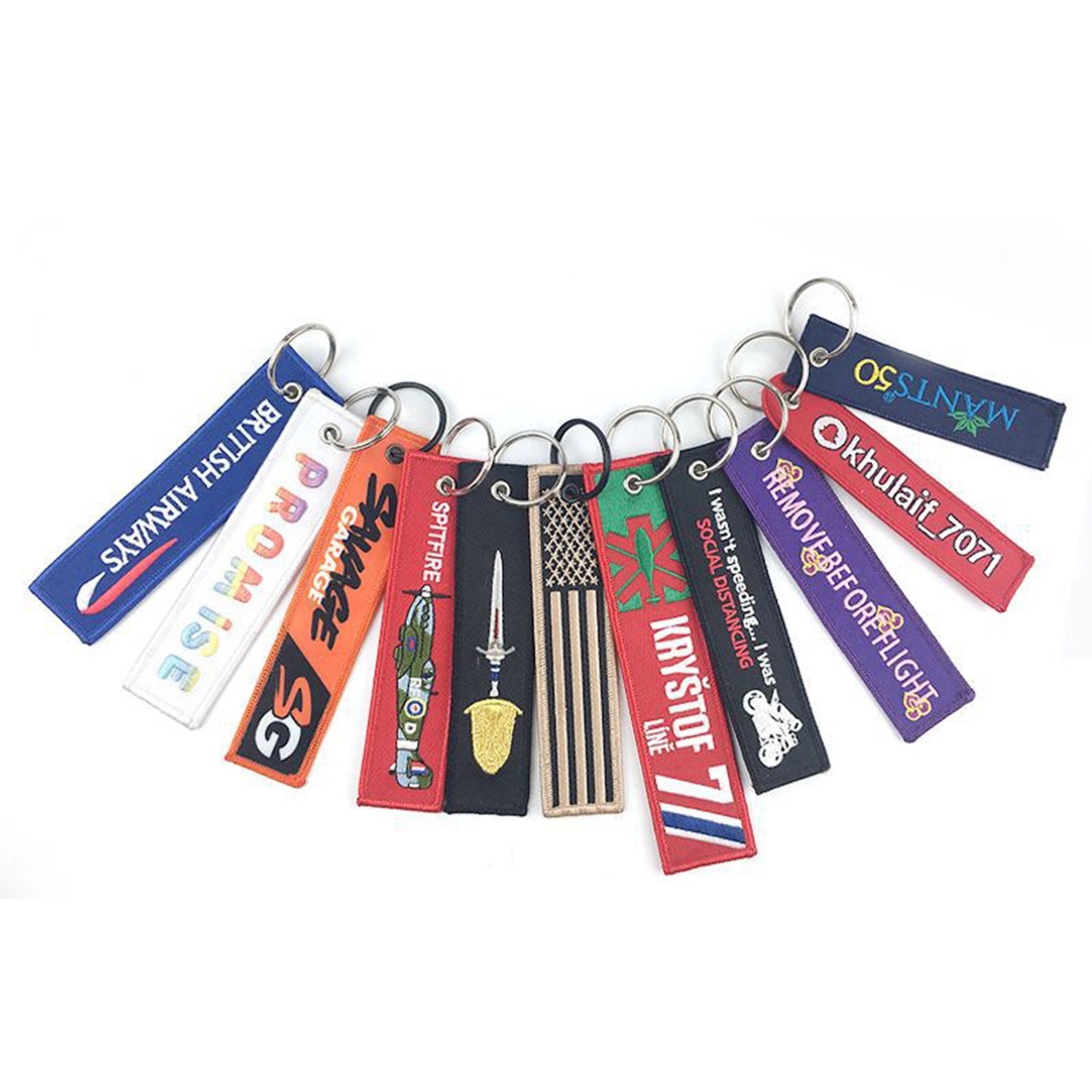 Key Ring W/ Embroidery Pad 4