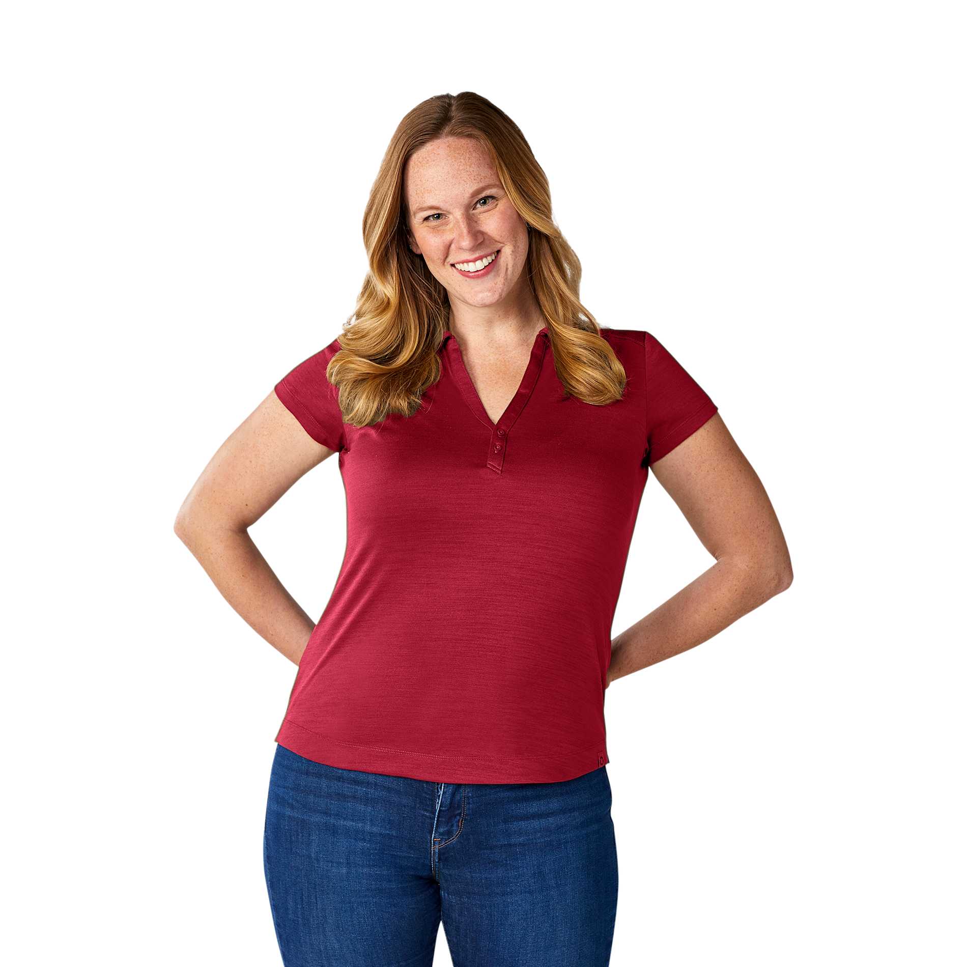 Women's AMOS Eco SS Polo 197