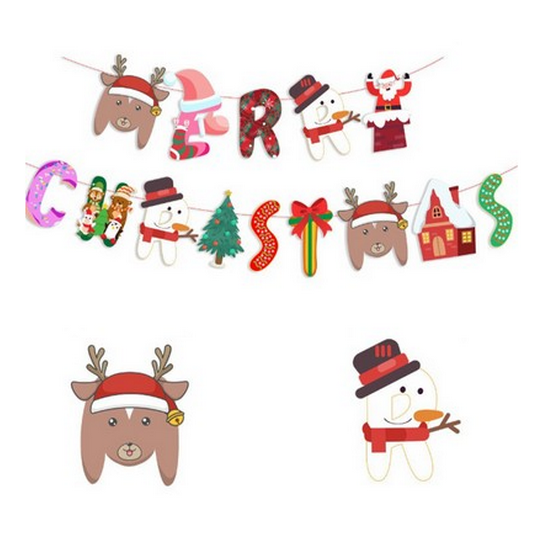 Christmas Decoration Party Banner 2
