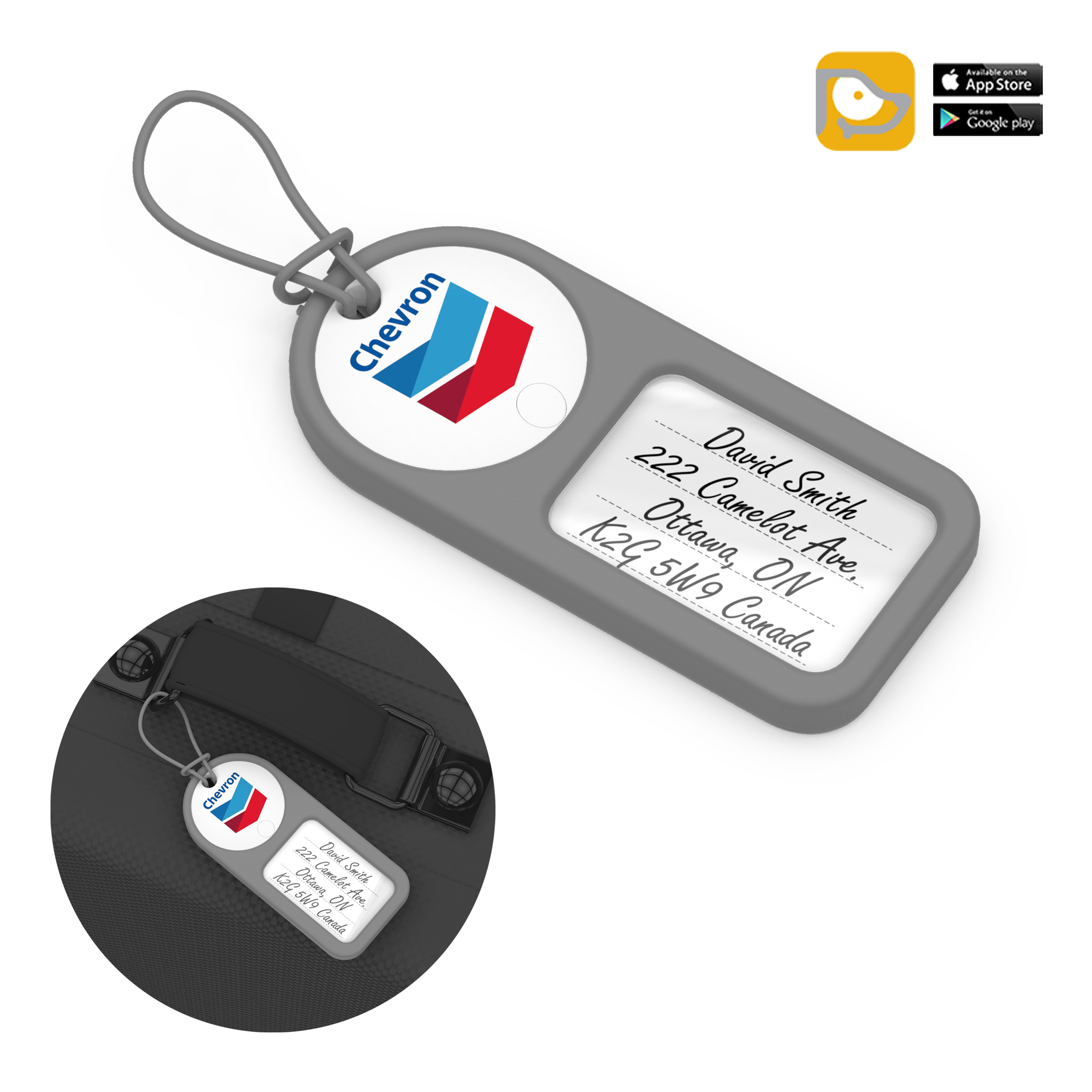 SpotScout: Combination Bluetooth Finder and luggage ID tag 3