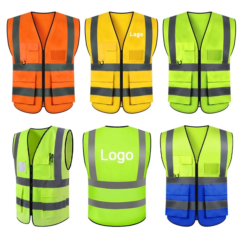 Reflective Vest, custom uniform with logo imprint 1