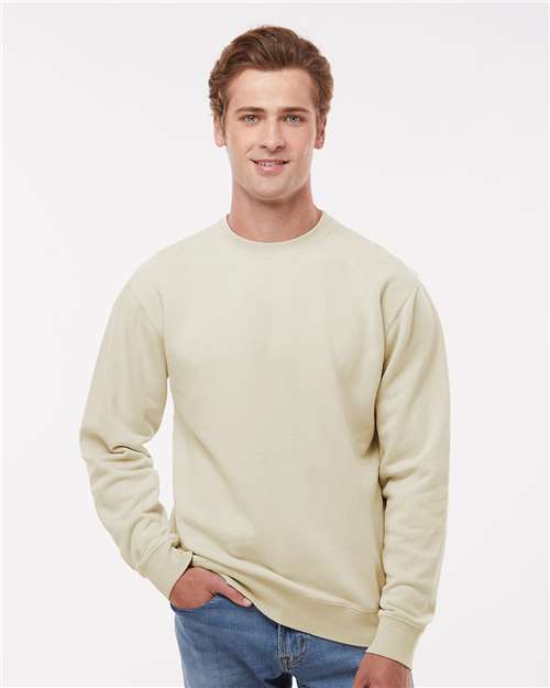 Unisex Midweight Pigment-Dyed Crewneck Sweatshirt - PRM3500 173
