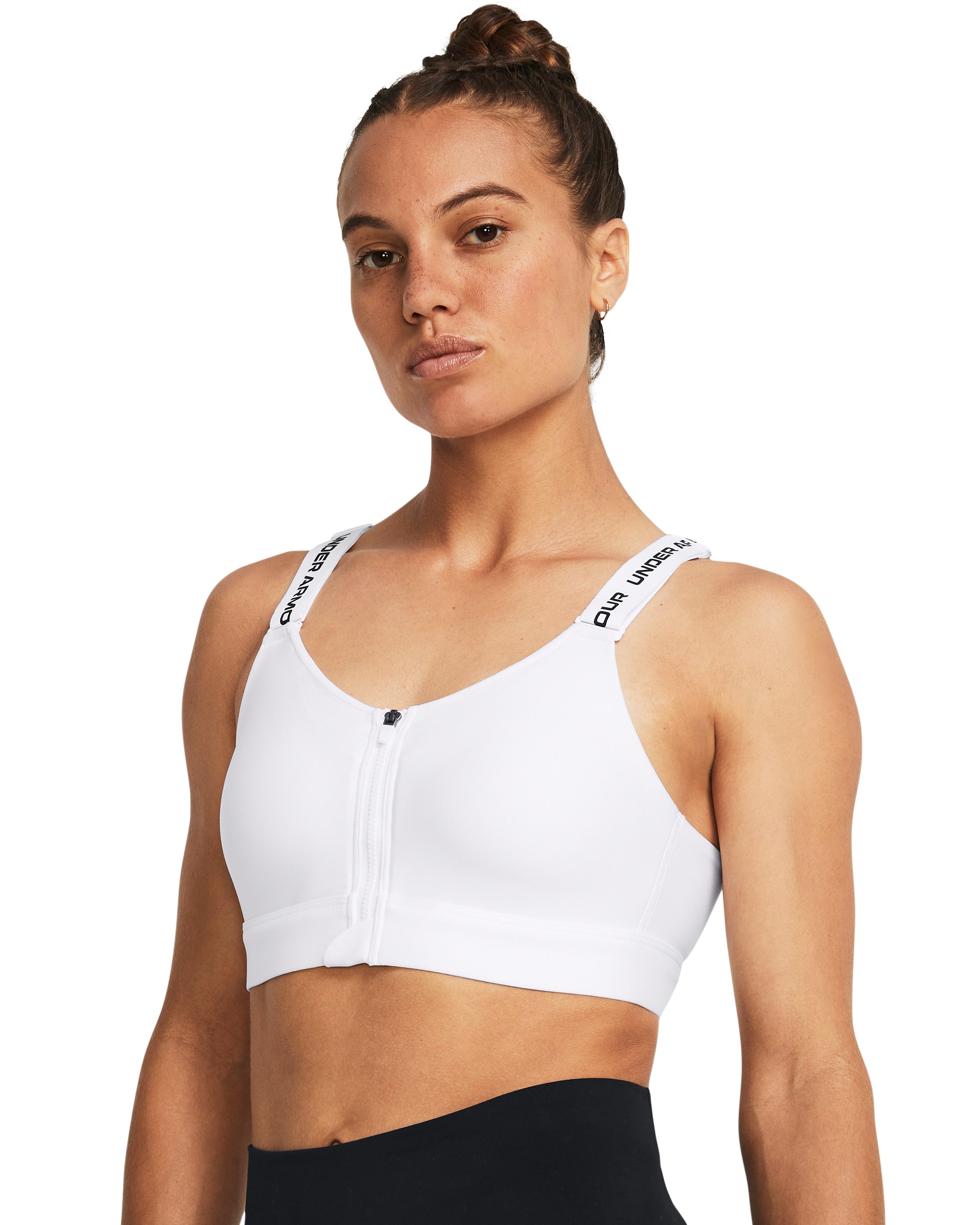 UA Infinity 2.0 High Zip Women's Sports Bra 2