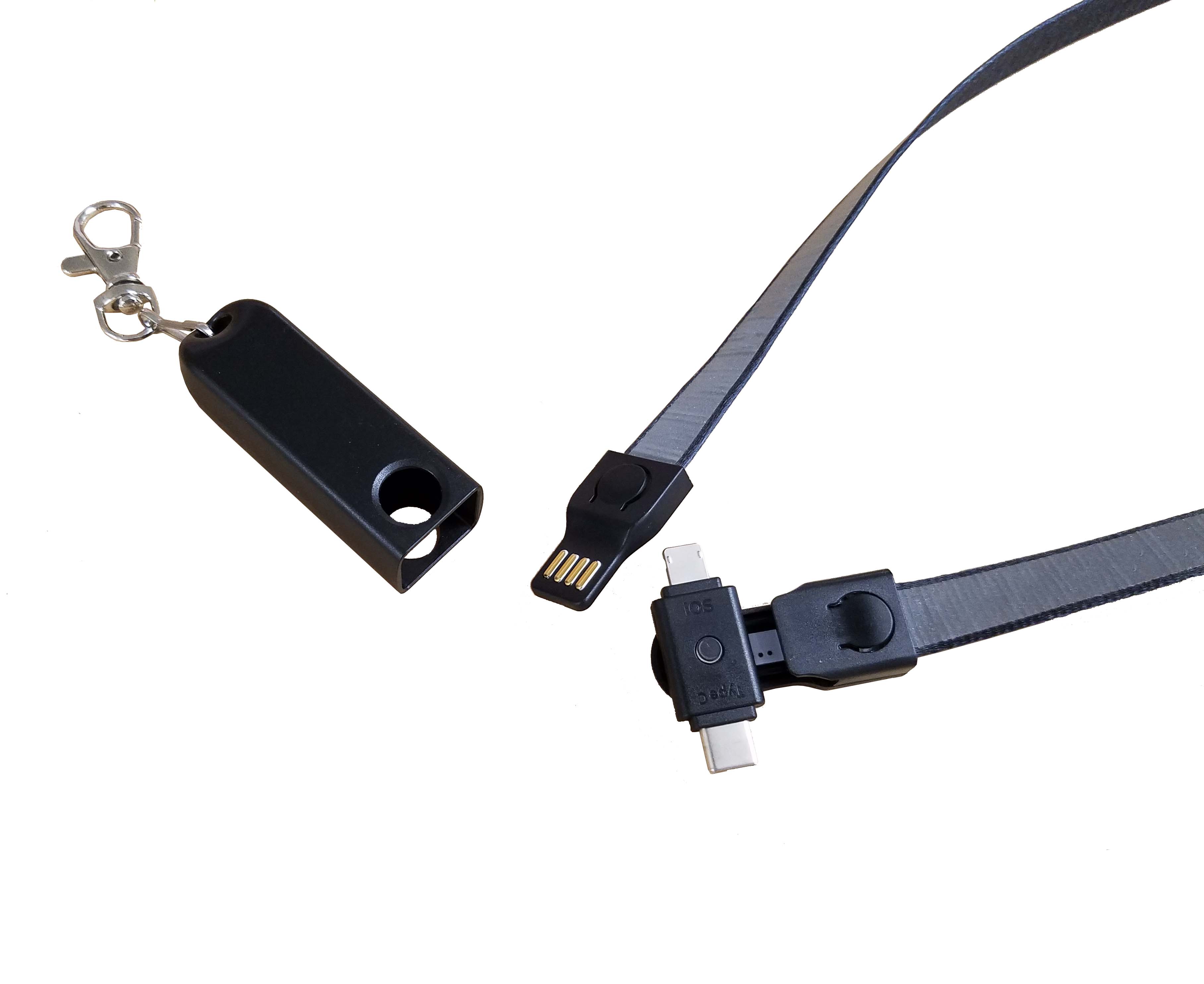9338LCC 3 in 1 Lanyard Charging Cable 3