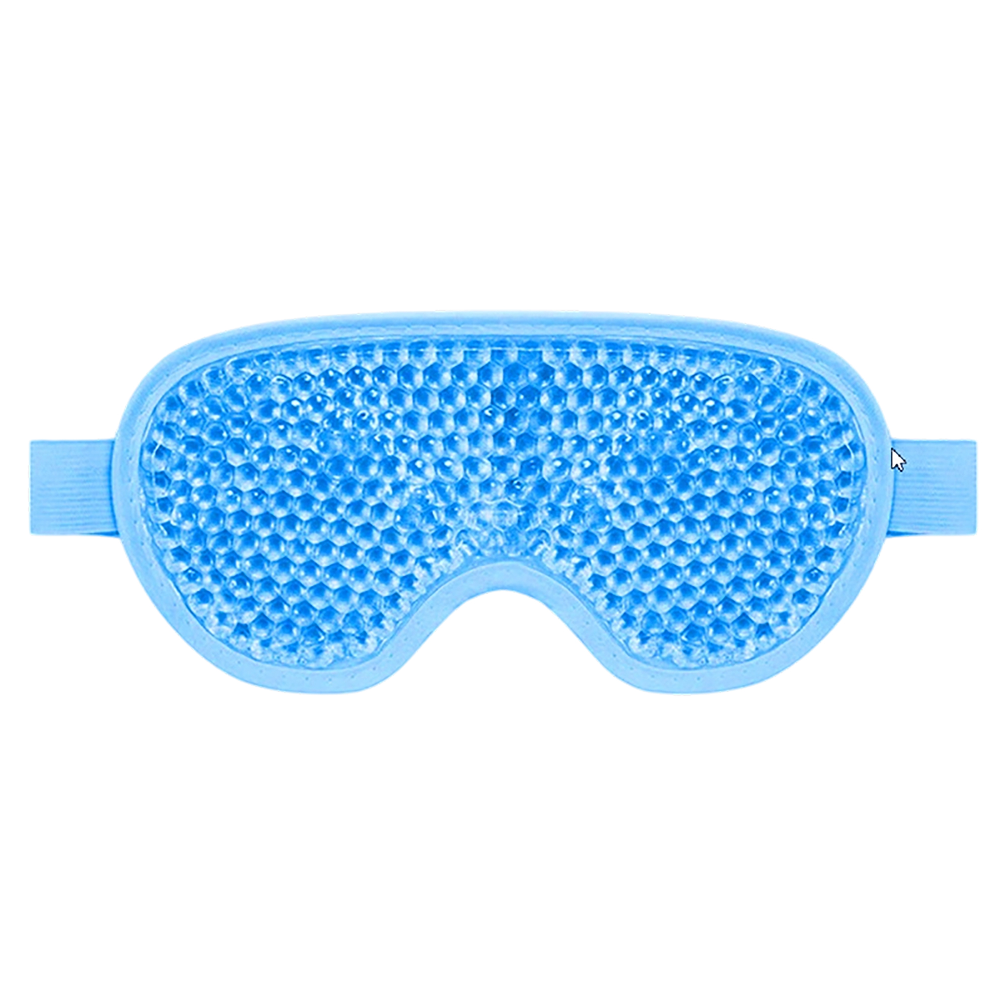 Gel Bead Hot Cold Therapy Eye Mask With Elastic Strap 5