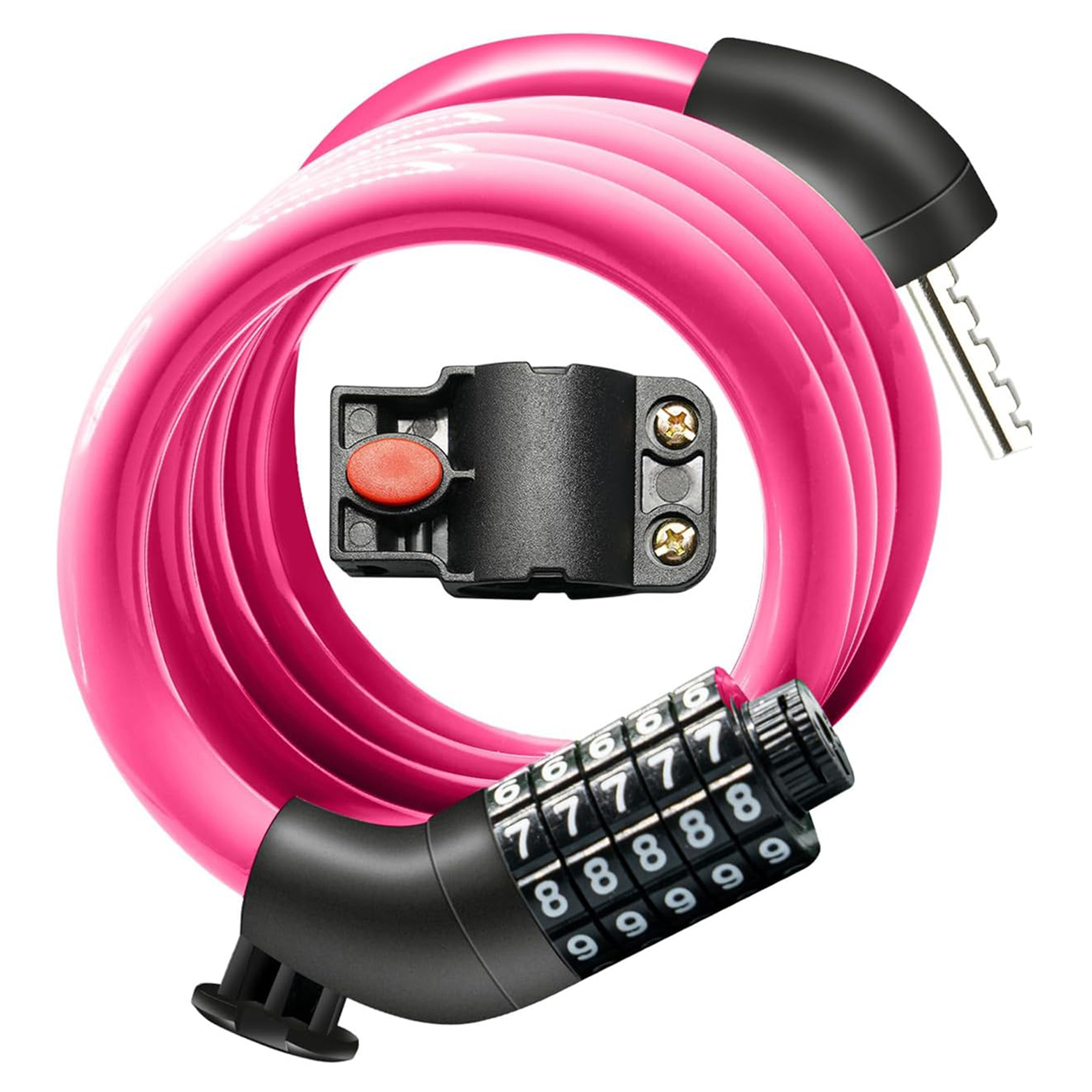 5-Digit Combination Bike Lock Cable 4