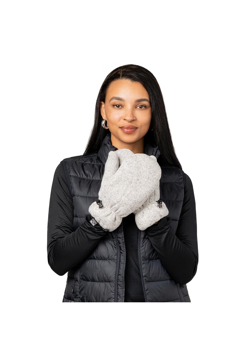 Storm Creek Unisex Catalyst Sweaterfleece Mittens with Grippers 5
