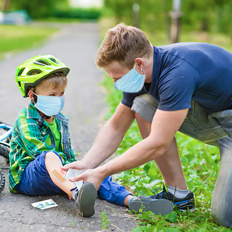 Bixby Plus San" 13 Piece Mask & Sanitizing Safety Kit inserted into Zipper Pack 26