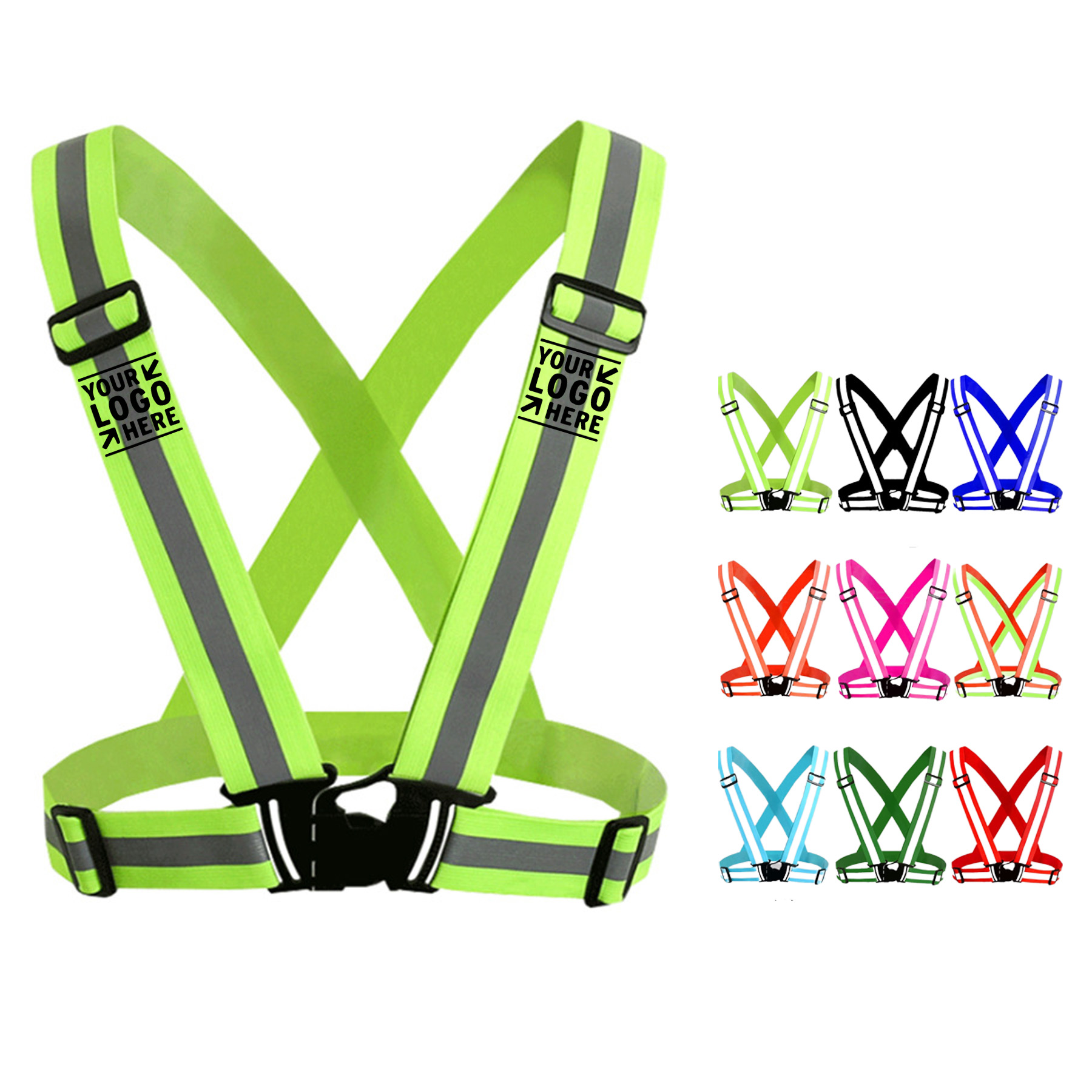 Reflective Safety Sash Belt 2