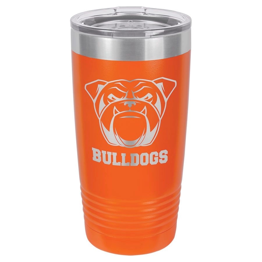 20 Oz. Maroon Red Vacuum Insulated Tumbler w/Clear Lid 21