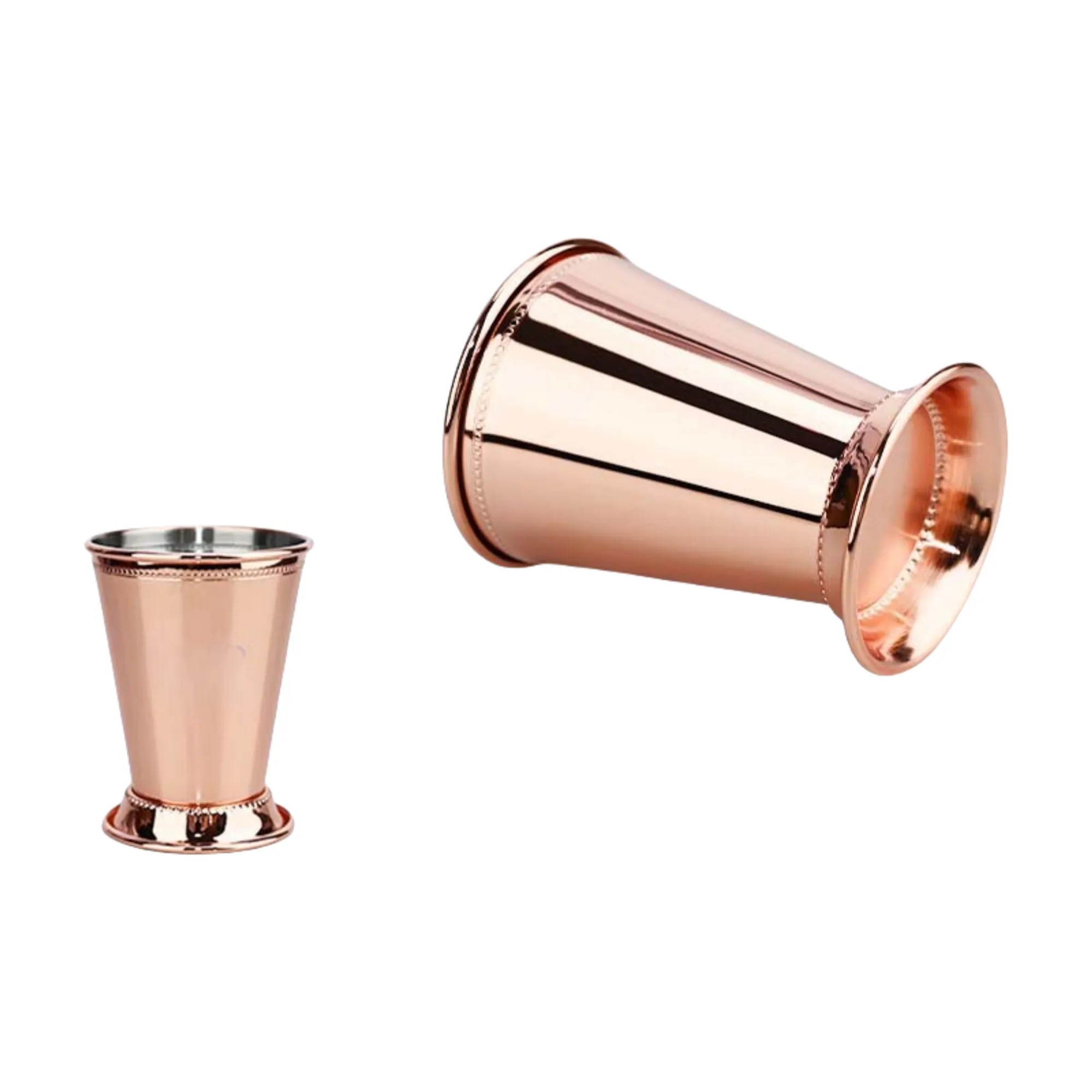 MOQ 12oz Mint Julep Cups Stainless Steel Copper Cocktail 5