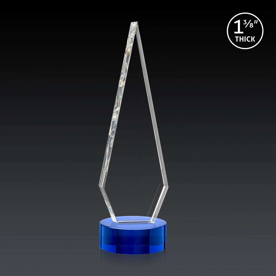 Springfield 3D Award on Stanrich Base - Blue 2