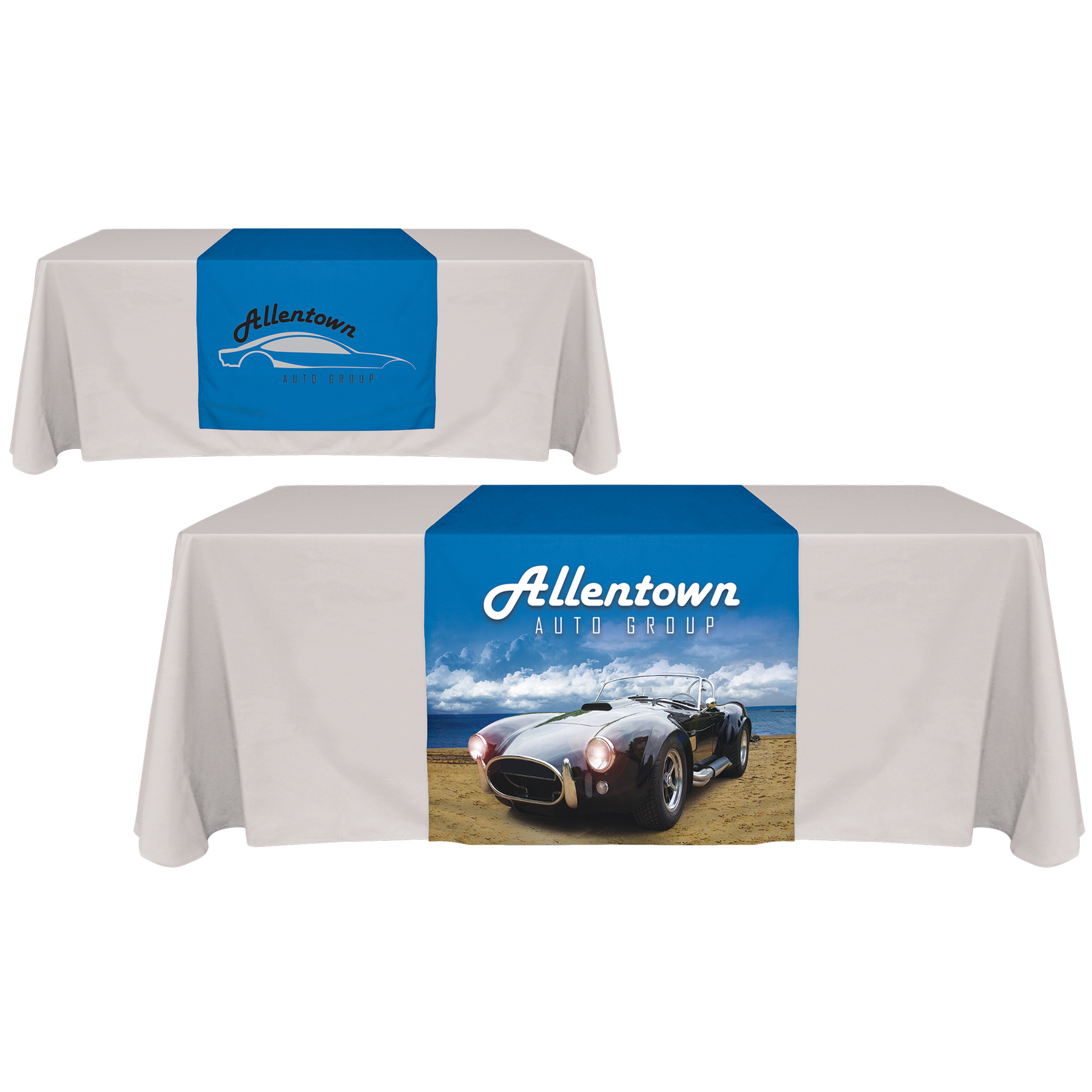 30" x 84" Knit Polyester Custom Table Runner 11