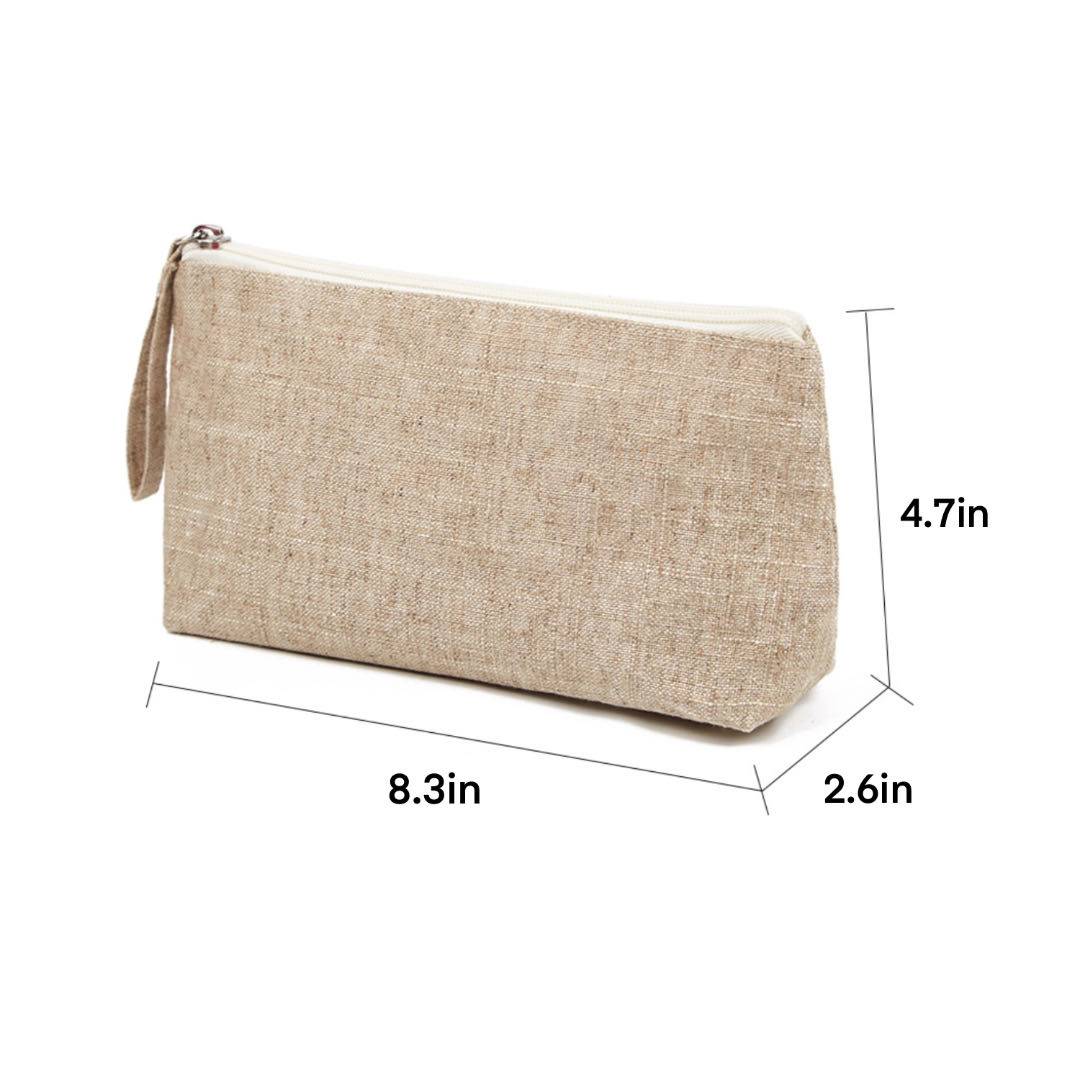 Canvas Cosmetic Bag W/ Lining 2
