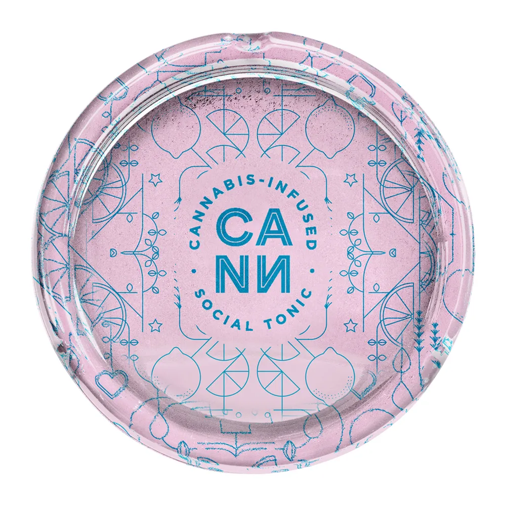 Round Plastic Ash Tray 5