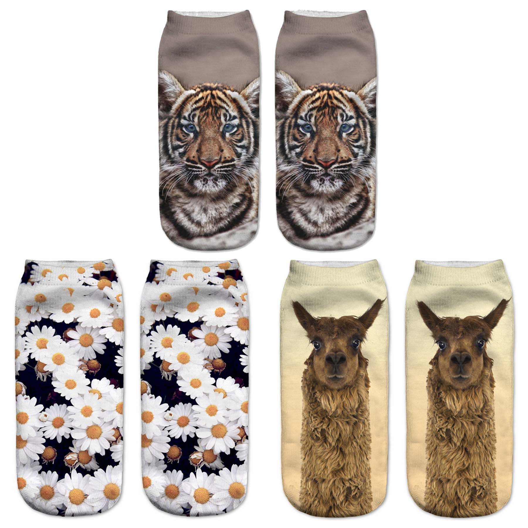 3D Digital Printed Socks 1