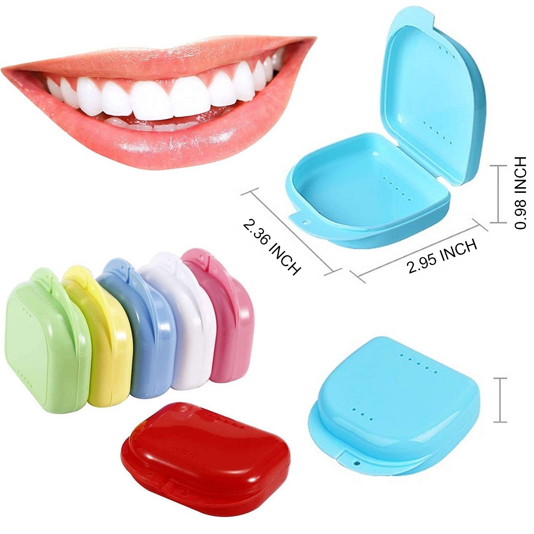 Orthodontic Retainer Case With Vent Holes 17