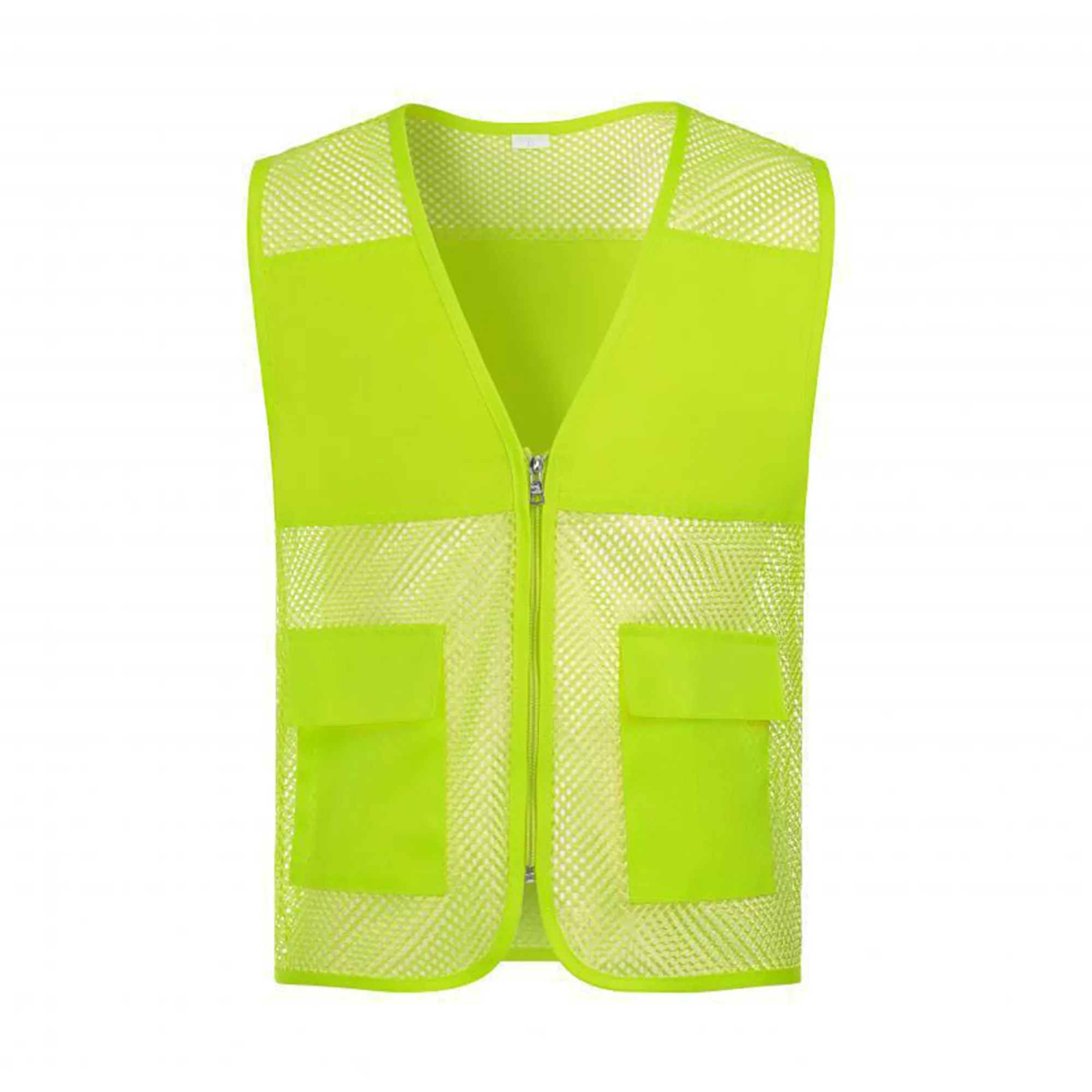 MOQ20 Mesh Vest Summer Volunteer Workwear 11