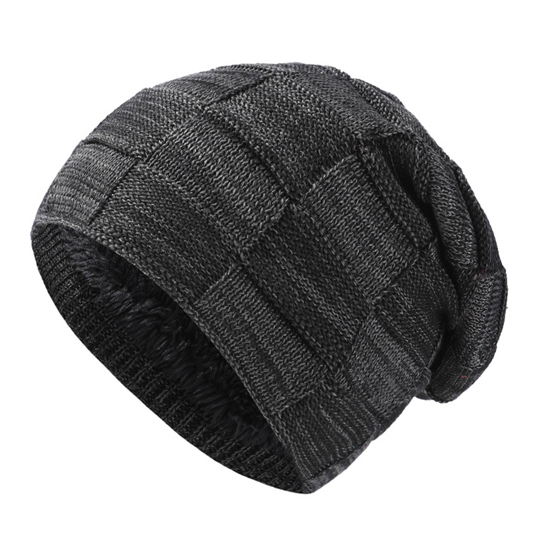 Acrylic Warm stretch-knit beanie 3